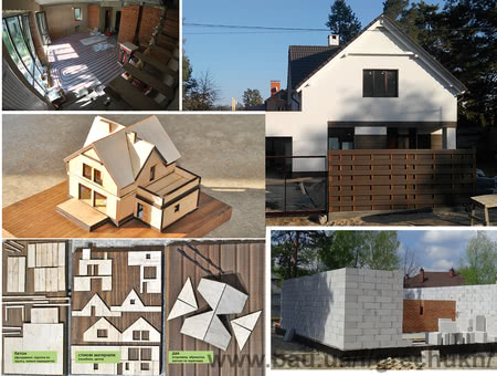 проєкт та макет приватного будинку